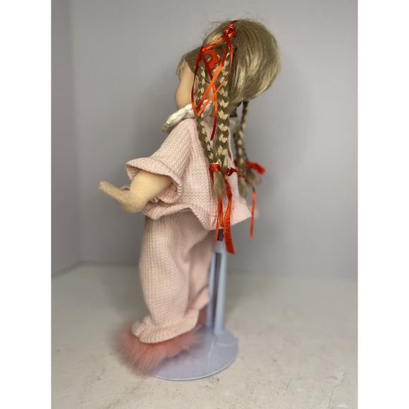 Universal Studios Dr. Seuss Cat in the Hat 13” Girl Doll 2009 With Stand No Box - Picture 3 of 12